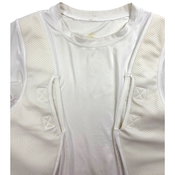 Holster Concealed Carry Compression Shirt Stretch Guns Firearms White CCW L - Picture 2 of 6